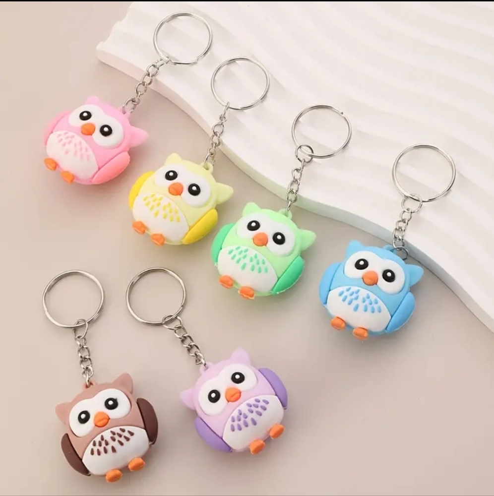 Cute Owl Keychain